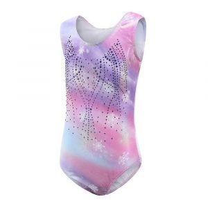 Justaucorps De Gymnastique Respirant Pour Filles Bronzant Danse Justaucorps Sans Manches Vêtements De Danse Athlétique Filles Robe De Ballet Enfants 5-14 Ans - Neuf