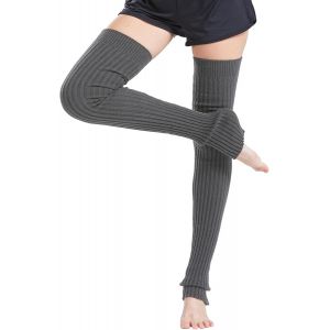 Femme Jambi&egrave;re Gu&ecirc;tres Genouill&egrave;res Tricot&eacute;s Stocking D'hiver Chaudes De Yoga Fitness Danse - Neuf