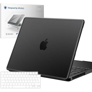 acdsgd-Coque pour MacBook Pro 14 Pouces M5 M4 M3 M2 M1,2025-2021, A3434 A3112 A3401 A3185 A2992 A2918 A2779 A2442, Housse Rigide PC avec Bord TPU R&eacute;sistant aux Chocs, Noir Mat - Neuf