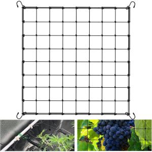 ASFASFq-Filet De Treillis De Tente De Culture-Filet De Treillis éLastique pour Tente De Culture-Tente en Filet pour Jardin-Convient aux Filets de Support pour Plantes¿Peut être étendu à 120 * 120 cm¿ - Neuf