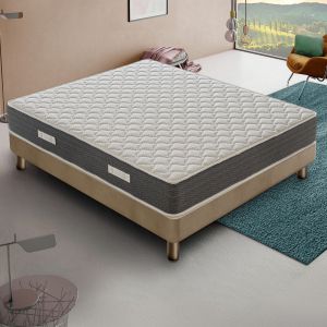 Matelas Ressorts Ensach&eacute;s 100x190 cm ALBA Accueil M&eacute;moire De Forme Epaisseur 30 Cm - Neuf