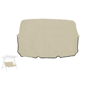 Housse Imperm&eacute;able Pour Coussin De Balancelle 3 Places - Beige - Neuf