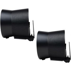 Support Mural En M&eacute;tal Compatible Avec Era 300 - Peu Encombrant - Support De Fixation Compatible Avec Era 300 - Gestion De C&acirc;bles Int&eacute;gr&eacute;e - 12 Kg (2-Pack, Noir) - Neuf