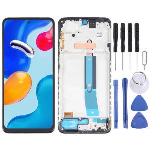Ecran Lcd Oled Pour Xiaomi Redmi Note 11 4g, Assemblage Complet Avec Chassis - Neuf