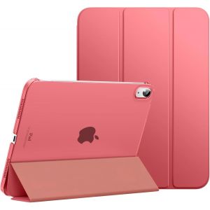 &Eacute;tui Pour Ipad (A16) 11e G&eacute;n&eacute;ration 11 Pouces En 2025,Ipad 10e G&eacute;n&eacute;ration 10,9"" En 2022,&Eacute;tui Mince En Pc Translucide Pour Ipad 11e G&eacute;n. Avec Touch Id,Couleur Goyave - Neuf