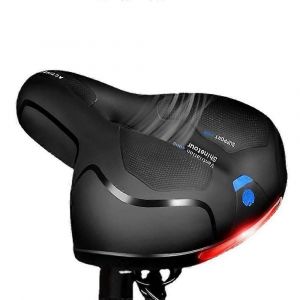Selle De Velo Confortable Et Respirante, Coussin De Selle De Velo Resistant A L'eau Avec Double Absorption Des Chocs - Neuf