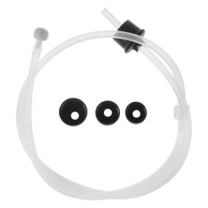 Kit de tube d'extension de distributeur de savon d'évier 45 pouces avec clapet anti-retour,pas besoin de remplir la petite bouteille A - Neuf