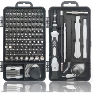 ERYI-115 En 1 Tournevis Électronique De Précision Avec Étui Portable Compatible Avec Ordinateur, Téléphone Portable, Pc, Iphone, Etc. Noir - Neuf