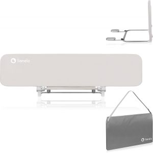 Lora Xl Barri&egrave;re De S&eacute;curit&eacute; 45 Cm &iquest; 150 Cm De Lit Enfant Rail De Lit, R&eacute;glage De L'inclinaison Jusqu'&agrave; 180&deg;, Barri&egrave;re De Protection B&eacute;b&eacute; Pliable, Verrouillage Standsafe (Beige) - Neuf