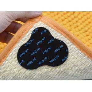 Lot De 16 Bandes Antid&eacute;rapantes Autocollantes Pour Tapis, Adapt&eacute;es Aux Sols En Bois Et Stratifi&eacute;s. - Neuf