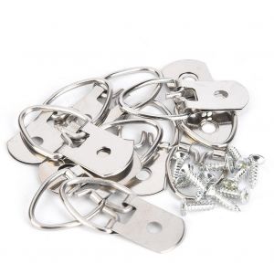 Lot De 50 Crochets Muraux En Fer Pour Cadres Photo, Fournitures D'art, Type 22-53 Mmb - Neuf