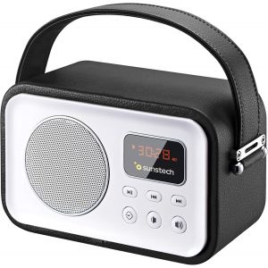 EDKAL-Rpbt450Bk Radio Bluetooth Rétro Noir - Neuf