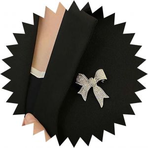 Kjdal-Broche Noeud Papillon En Cristal Vintage Broche Noeud Papillon En Or Cz Broche Noeud Papillon Pav&eacute; Cz Broche Noeud En Strass Broche Noeud Mariage &Eacute;pingle De Revers Banquet &Eacute;pingle Badge - Neuf