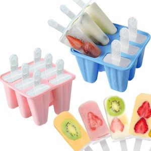 Kal-Moule Glace Lot De 2,Glace Maison,12 Cavités Moule A Glace,Silicone Moule À Glace Réutilisables Popsicle Mold Pour Crèmes Glacées,Sorbets Moule Glace À L'eau - Neuf