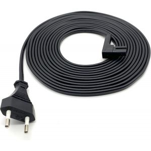 Vebner - Câbles d`Alimentation pour Sonos Play One, One SL et Play-1 (5 Mètre, 1 Câble, Noir) - Neuf