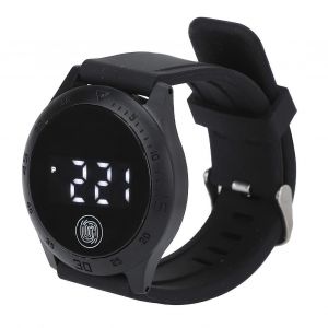 Hz2030 Led Montre Numérique Style Coréen Étanche Tactile Élégant Montre-Bracelet Pour Hommes Femmes Étudiants Noir - Neuf