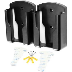 Set Of 2 Universal Remote Control Holder For Tv And Air Conditioner, For Home Office School Supplies, Black - Neuf