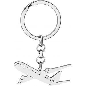 KAL-Porte-Clés D'Avion Porte-Clés D'Hélicoptère Porte-Clés D'Hélice Pour Les Voyageuses Femme Hôtesses De L'Air Charms Accessoires Essentiels - Neuf