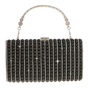 Kaxidy Élégante Perle Sac Pochette Femme Soirée Cocktail Sacs De Mini Sac À Main - Neuf