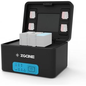 G10 Build in 10400mAh Battery Charger Bank Fast Charging Case for GoPro Hero 11/10/9/8/7/6/5 Battery,Support USB-C PD Input,with USB-C PD Output and USB-A Output - Neuf