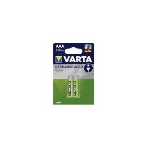 VARTA Solaire ACCU AAA 550mAH Blister de 2 - Neuf