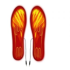 Semelles Chauffantes Avec Piles Rechargeables (Autonomie De 8 Heures) L - Neuf