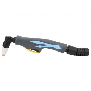 Accessoires de pistolet de coupe plasma &agrave; t&ecirc;te de torche de soudage avec poign&eacute;e incurv&eacute;e et interrupteur de protection - Neuf