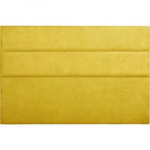 T&ecirc;te De Lit T&ecirc;te De Lit Nelio 180cm Bronx Yellow - Neuf