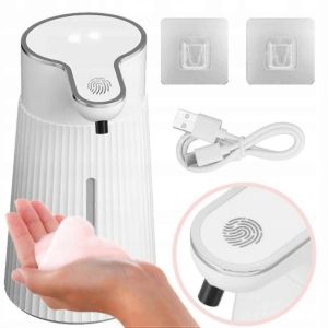 Distributeur de savon liquide sans contact 400ml Distributeur automatique Grand Usb-c ir - Neuf