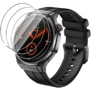 Honor Watch 5 Ultra Hd Tempered Glass Screen Protectors [Anti-Scratch & Full Coverage] Compatible With Honor Watch 5 Ultra-Bubble-Free Film - Neuf