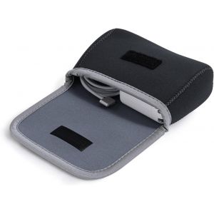 KALANKA-&Eacute;tui de Rangement/Sac de Transport pour Accessoires &eacute;lectroniques (Adaptateur,Chargeur,Souris sans Fil,T&eacute;l&eacute;phone Portable,C&acirc;bles,Cl&eacute; USB,Power Bank,etc)-Gris Fonc&eacute; S - Neuf