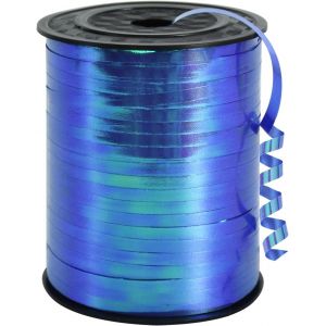 Ruban Bleu De 454 M De Long Pour Emballage Cadeau, Ruban Fin Et Bouclé Pour Ballons, Décoration De Fête D'anniversaire, Décoration De Mariage - Neuf