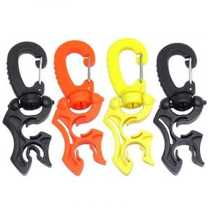 Pi&egrave;ce D'&eacute;quipement De Plong&eacute;e Et De Plong&eacute;e En Apn&eacute;e Double Clip De Tuyau Bcd Avec Boucle &Agrave; Crochet - Neuf