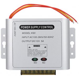Adaptateur De Controleur D'alimentation Dc12v 5a Pour Commutateur De Systeme De Controle D'acces De Porte - Neuf