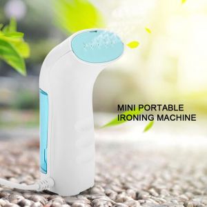 Hjlian 1 Mini Defroisseur Vapeur Portable Pour Vetements, Machine A Repasser Pour La Maison Et Les Voyages (Prise Americaine Bleue 110 V) - Neuf