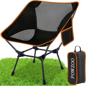 Eryi-Chaise De Campings Pliante,Chaise Pliante Ultra Légère Chaise De Plage Pliable,Charge Maximale 120kg,Chaise Campings Avec Poches Latérales Et Sac De Transport,Pour Extérieur,Pique-Nique. - Neuf