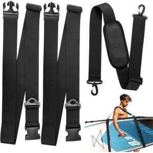 Letnerny-Sangle De Transport Pour Planche, Sangle De Transport Pour Kayak, Kayak, Sangle De Transport Réglable, Accessoire De Sangle Pour Planche De Surf, Kayak, Planche De Surf, Canoë - Neuf