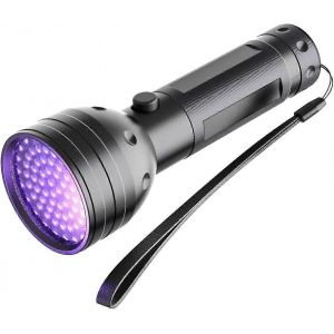 lampe de poche lumière noire,51 LED 395 nanomètre portable portable détecteur de tache de tache de lumière noire - Neuf