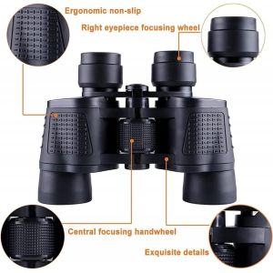 80x80 Haute Puissance Binoculaire Télescopes 5000M de Chasse Professionnelle de Terrain de Camping Et le Tourisme à Longue Portée de Jumelles - Neuf