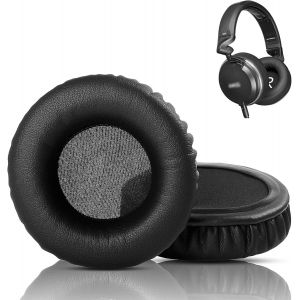 KAL-Coussinets Compatibles Avec Akg K182 K 182 K-82 Casque Coussinets De Remplacement (Cuir Protéiné/Mousse À Mémoire) - Neuf
