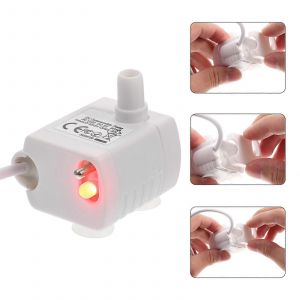 Pompe De Distributeur D'eau Mini Fontaine Submersible Pour Animaux De Compagnie Chat De Remplacement Fournit Petit Abreuvement - Neuf