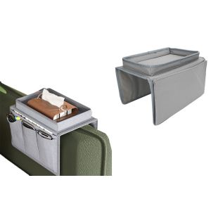 Sac de rangement pour accoudoir de canap&eacute; avec poches pour organiser canap&eacute; et fauteuil - Neuf