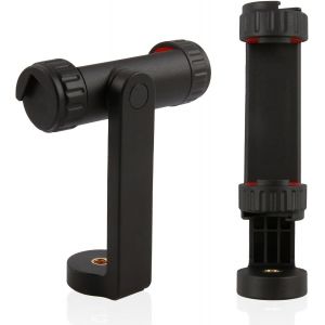 Adaptateur Trepied Smartphone, Support Telephone pour Trepied avec 2 Sabots Froids, Base Combin&eacute;e avec Vis 1/4"" et Support de Fixation &agrave; Froid, Rotative &agrave; 360&deg;, pour T&eacute;l&eacute;phone, pour GoPro, Selfie - Neuf