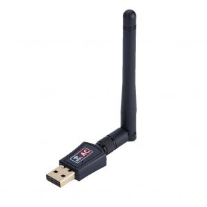 antenne externe double bande 2,4 G/5 G 600 Mbit/s, adaptateur USB WiFi, recepteur, carte reseau sans fil - Neuf