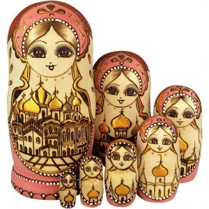 Marque De Poupées Gigognes , 7 Pièces, Série De Poupées Russes Matriochkas Poupee Russes 7 Pieces En Bois Peints? Fabrication Manuelle,, Cadeaux, Jouets - Neuf