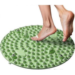 Tapis De Massage Des Pieds, Tapis D'acupression Pour Massage Des Pieds, Coussin De Reflexologie Plantaire Avec 5 Aimants Integres, Pour Marcher Et S'asseoir Pendant Une Longue Periode - Neuf