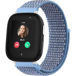 Kal-Bracelet En Nylon Pour Enfant Compatible Avec Xplora X6 - Bracelet Réglable Avec Fermeture Velcro - Bracelet De Rechange Souple Pour Filles Et Garçons - Pour Xplora X6 Play - Neuf