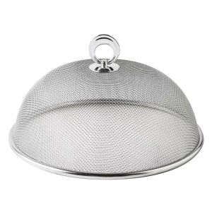Couvercle Alimentaire En Filet, Protection Contre Les Insectes Et Les Moustiques, En Acier Inoxydable, Pour Table Ou Pique-Nique - 28 Cm (11 Pouces). - Neuf