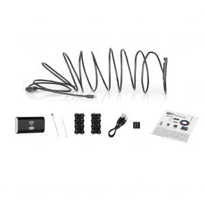 Endoscope WiFi F99 720P 6 LED, objectif 8 mm, USB, pour telephone portable, PC, etanche IP68 (10 m) - Neuf