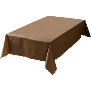 SJZG-Imperméable Nappe Rectangulaire Pvc Nappes De Table Pour Salle À Manger Cuisine Café 90_X_90_Cm - Neuf